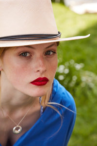 Straw Panama hat made in Italy by Officina del Poggio