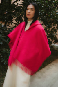 Special Edition ODP "La Rosa" Wool Poncho