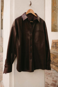 ODP Officina Leather Workshirt