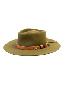 ODP O'Keeffe Hat with Leather Band - Felt