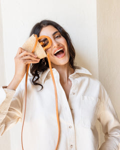 ODP Micro Raffia Cesta Bag