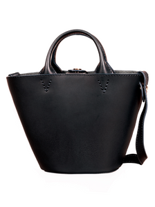 ODP Small Cesta Basket Bag - Leather