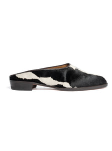 Enzo Bonafe for ODP Classic Sabot - LIMITED EDITION Black and White Haircalf