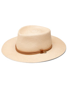 Straw Panama hat made in Italy by Officina del Poggio