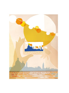 Officina-del-Poggio-by-Rob-Wilson-Illustration-Postcard-Venice